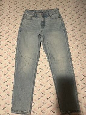 American Eagle Outfitters Light Blue Straight Leg Jeans